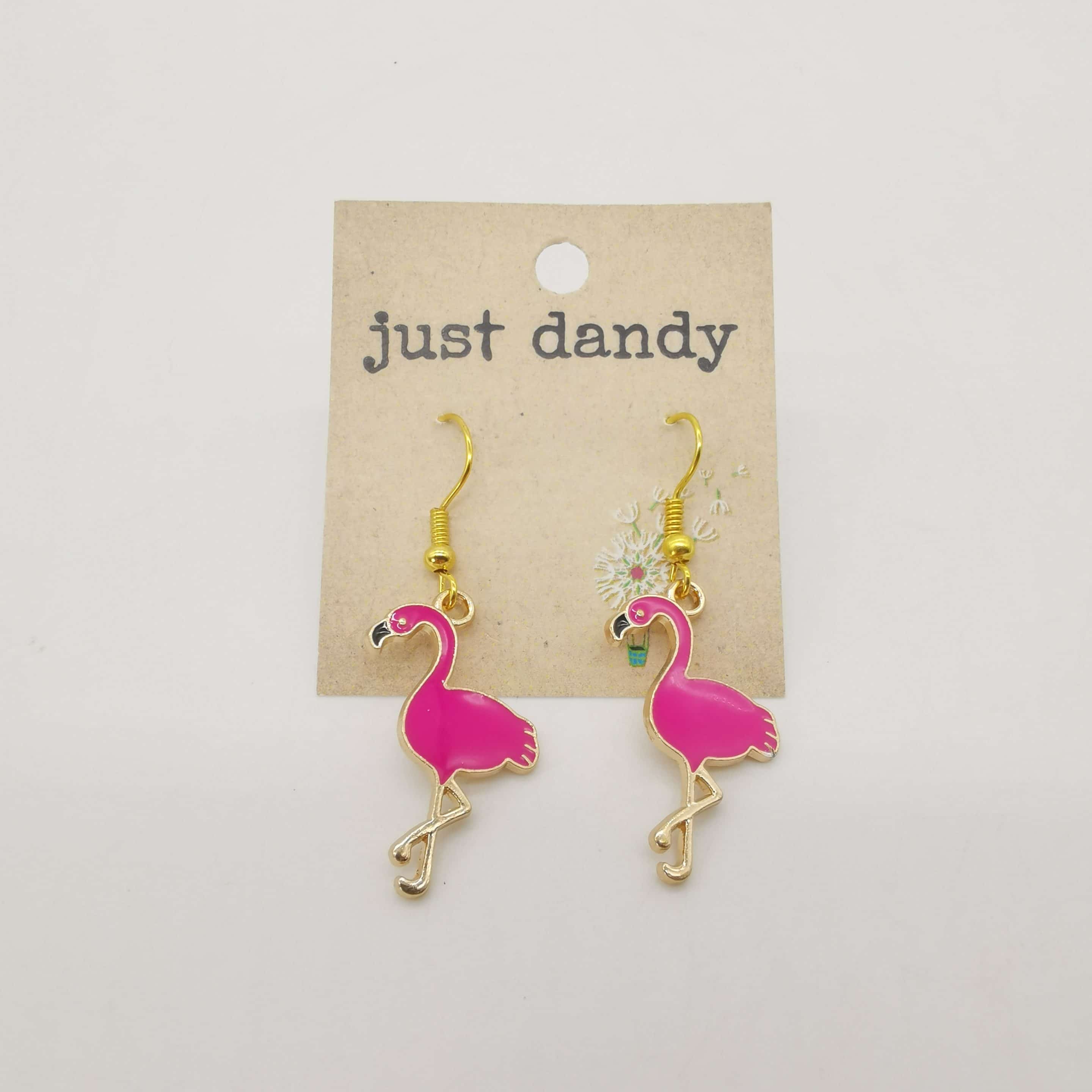 Flamingo Earrings justdandy