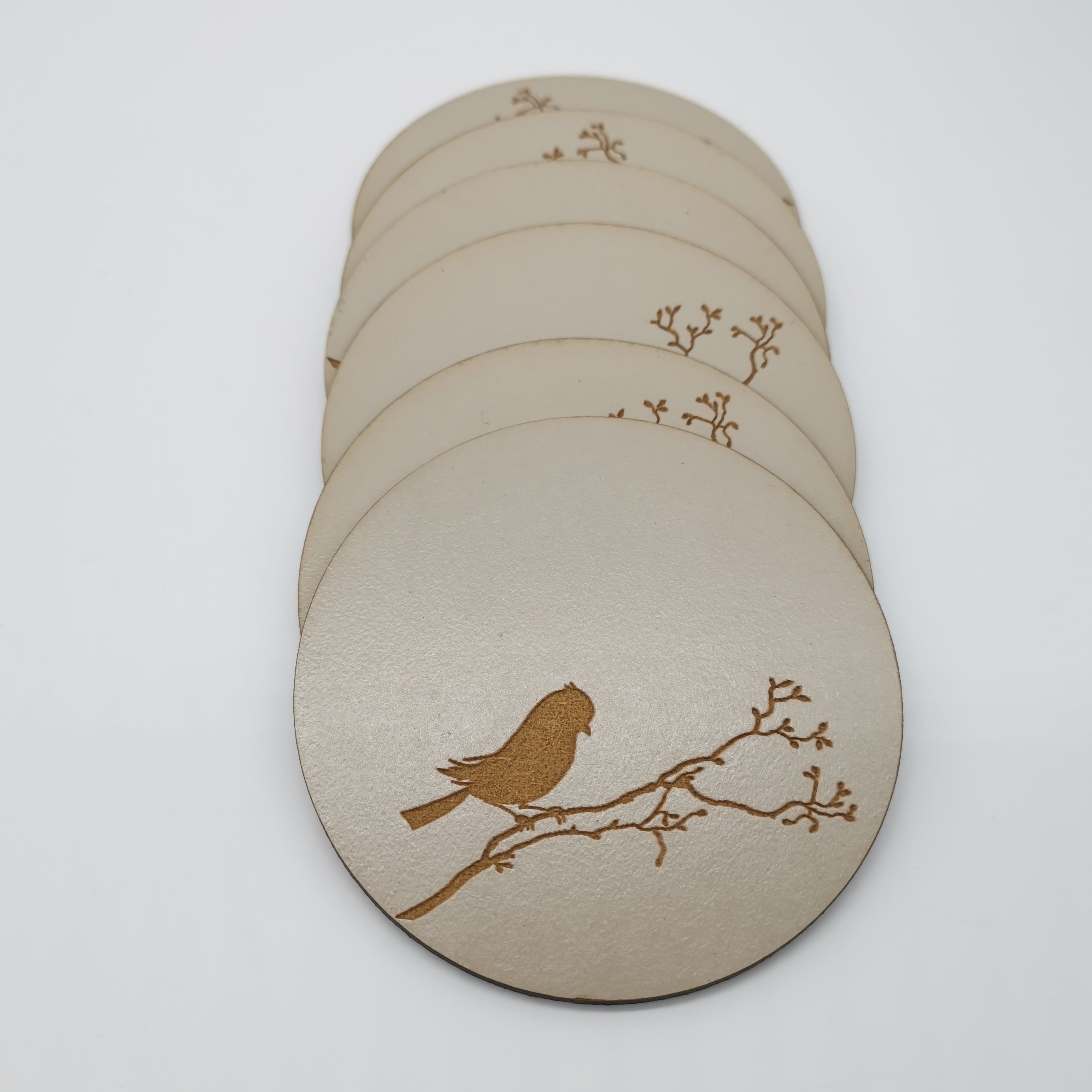 Etched Wooden Coaster Set justdandy