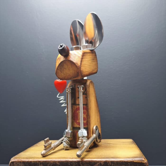 Finchley The Sitting Dog Robot